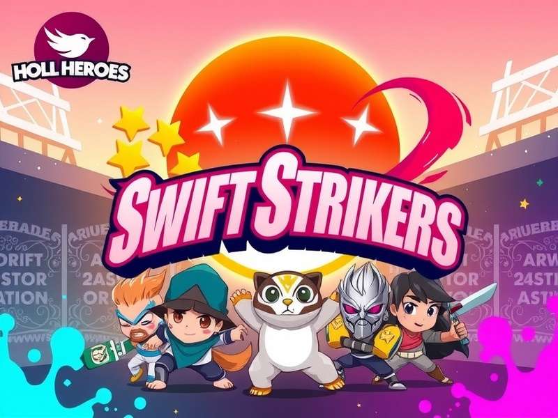 Swift Strikers Holi Heroes Game Banner